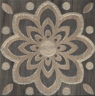 Kerama Marazzi HGD/B30/TU0031L Вставка Фратте серый лаппатированный 20х20