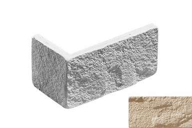 Искусственный камень Leonardo Stone Угловой элемент Версаль 404 8,8/18x9.9x1,5