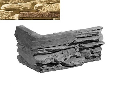 Искусственный камень Leonardo Stone Угловой элемент Верона 065 20/11x10x3