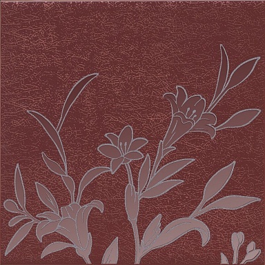 Декор Kerama Marazzi HGD/C569/5293 Барберино 5 бордо глянцевый 20x20