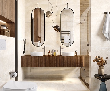 Laparet OS/B397/48000R Polaris beige Декор матовый обрезной 40x80