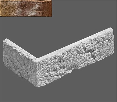 Искусственный камень Leonardo Stone Угловой элемент Дижон 777 22/11x7x1,4