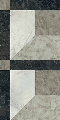 Декор Versace PF60014092 Tarsia Prospect Nero Deco Lux 3D Rett 60x120