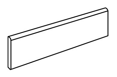 Плинтус Peronda 27623 R.Grunge White AS/8X90/C/R