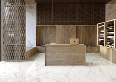 Керамогранит Peronda 36872 BM Calacatta Extra White A/100X275/P 100x275