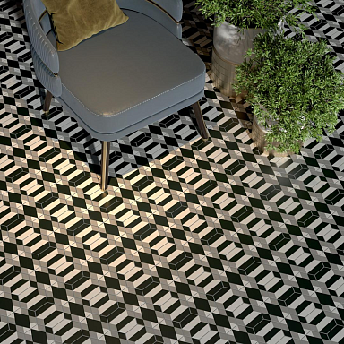 Kerama Marazzi VT/A283/SG1010 Декор Кальсада 1 10,4х12