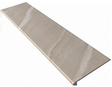 Gres de Aragon Ступень фронтальная Tibet Smooth Round. Beige 33x120