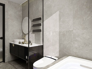 Керамогранит Global Tile GT1206020401LGR Verso Серый лаппатированный 60x120