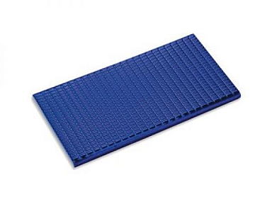 Serapool 21227 Petit Carre Противоскользящая плитка с буртиком с сетчатой поверхностью Cobalt 12x24,5