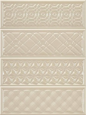 Декор Heralgi Garden Dec Geometry Crema 10x30