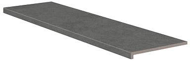 Exagres Ступень фронтальная Essenza Grafite Rect С-1 R9 33x120