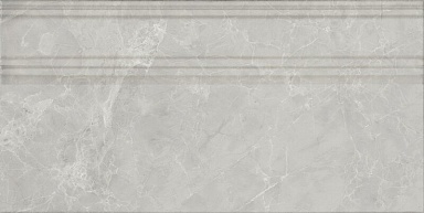Kerama Marazzi FME027R Плинтус Риальто серый светлый глянцевый обрезной 20x40x1,6