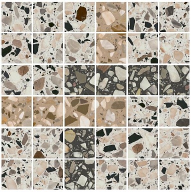 Мозаика Kerama Marazzi SG6532/MM Бричиола 2 мозаичный лаппатированный 30x30