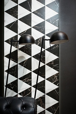 Керамогранит Tau Ceramica Portloren Black Pul. 6mm 120x280