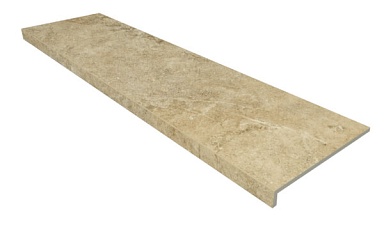 Ступень Gres de Aragon Petra Peldаno Recto Ocre Antislip 119.7x31.5