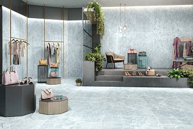 Керамогранит Infinity Ceramica Opal Mint Blue Lush Plus 60x120