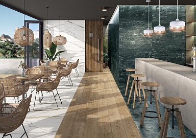 Керамогранит Tau Ceramica Emporio Calacatta Pul. 6mm 120x280