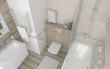 Laparet Мозаика Forest коричневый 30х30