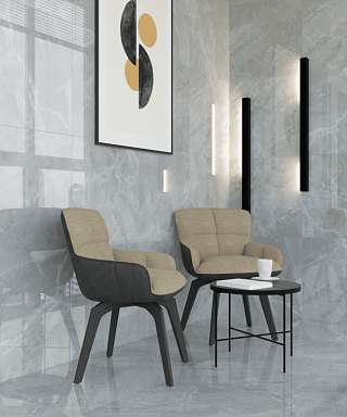 Керамогранит PrimaVera PR152 Almond Light Grey Polished 60x60