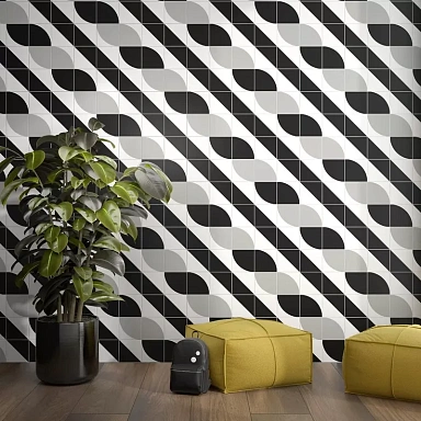 Kerama Marazzi AZ/A008/5009 Декор Теорема 1 матовый 20x20