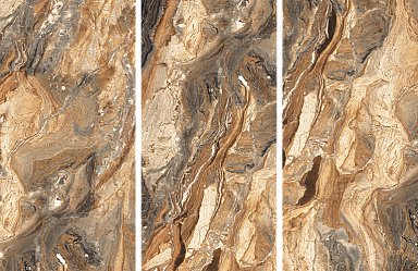 Керамогранит Art Ceramic Moris Brown High gloss 60*120