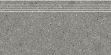 Kerama Marazzi DD606120R/GR Ступень Чеппо ди Гре серый тёмный матовый обрезной 30x60x0,9