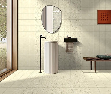 Керамогранит Alpas Euro Ivory Octivai Matt 20x20