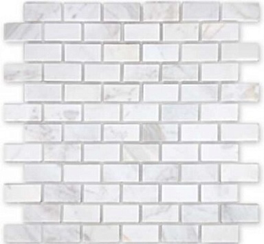 Мозаика Caramelle Mosaic Dolomiti bianco POL 2.3x4.8 29.8x29.8