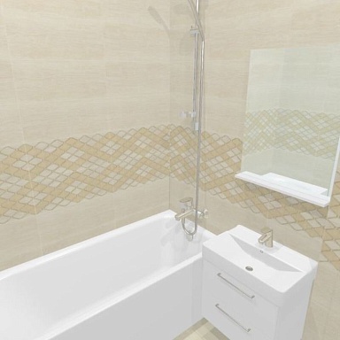 Плитка Gracia Ceramica Regina beige 02 25х60