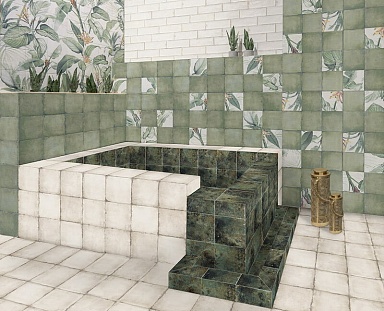 Керамогранит Mainzu Ocean Green 20x20