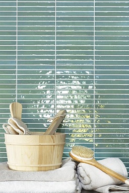 Плитка La Platera Kromo Pencil Bone 35x35