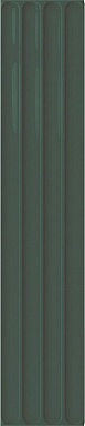 Плитка DNA Tiles Plinto In Green Gloss 10.7x54.2