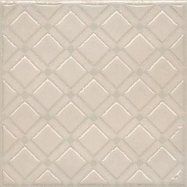 Kerama Marazzi KMD3STA013GN Декор Бахия 1 бежевый светлый глянцевый 9,8x9,8x0,7