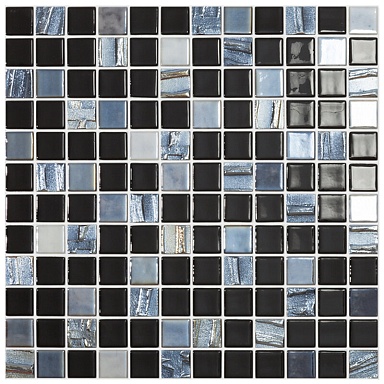 Мозаика Vidrepur Astra Black 31.7x31.7