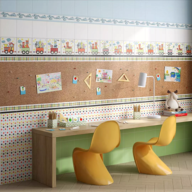 Бордюр Kerama Marazzi 130 Белый карандаш 20*1.5