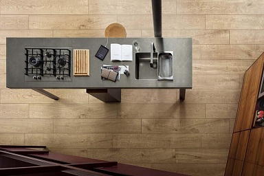Керамогранит Marazzi Italy M7CJ Vero Castagno 20x120