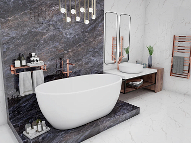 Керамогранит Bluezone Roman Versailles Blue 60x120