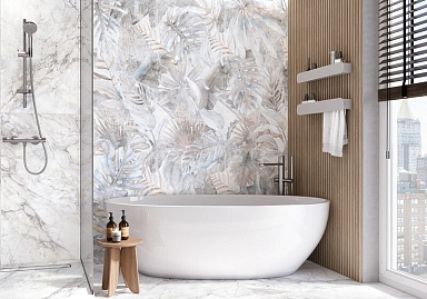 Декор New Trend D120240G Bahamas Floristry Dark матовый граниль 600x1200x9.5