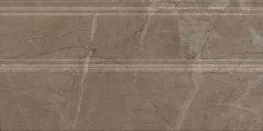 Плинтус Kerama Marazzi FMA032R Серенада бежевый тёмный глянцевый обрезной 30x15