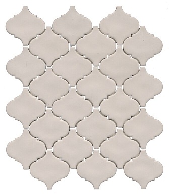 Плитка Kerama Marazzi KM2630M0041N Арабески Марокко серый светлый матовый 26x30x0,7