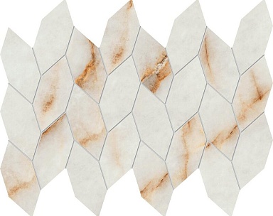 Мозаика Atlas Concorde Italy AYD7 Marvel Diva Ice Crystal Mosaico Twist Lapp 27,6х35