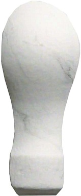 Декоративная вставка Casalgrande Padana 2331217 Marmoker Lucido Statuario Grigio Spigolo London 2.5x5