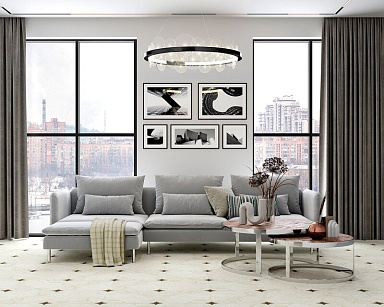 Керамогранит Eurotile Rondo GP Beige 41.2x41.2