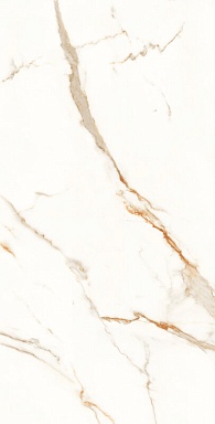 Керамогранит Laparet Venato Calacatta Gold белый сатинированный 60х120