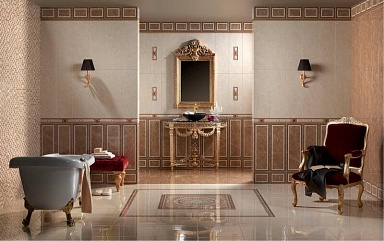 Плитка Kerlife (Navarti) Rev. EMPERADOR-R MOKA 25*75