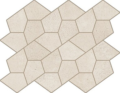 Мозаика Italon 620110000194 Snow Mosaico Kaleido 35.6x27.6