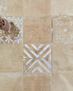 Керамогранит La Platera Kube Quinta Cotto-Carrara 45x45