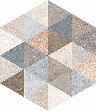 Декор VIVES Hexagono Fingal Mix 23x26,6