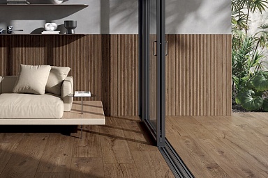 Керамогранит La Fenice Le Doghe Olmo Rett 20x120