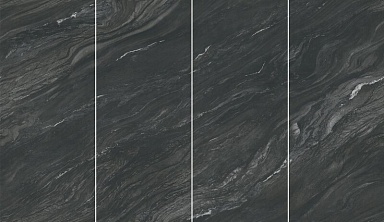 Керамогранит Atlas Concorde Italy AYWB Marvel Diva Black Tempest Silk Kit Endless 6mm 120x278